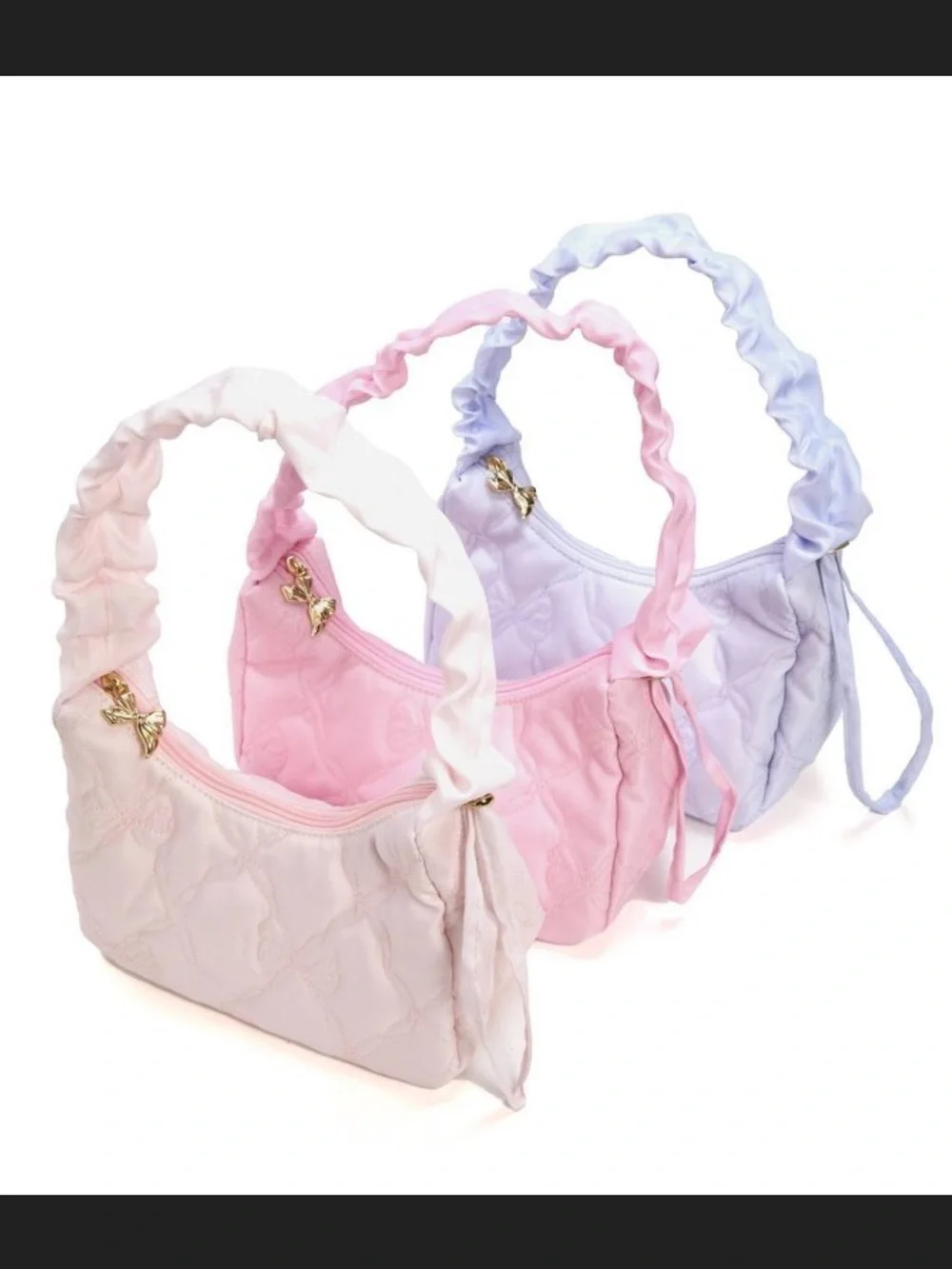NWT LoveShackFancy x Target Shoulder Bag Sterling Dusk